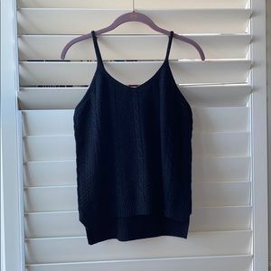 Black Sweater Tank